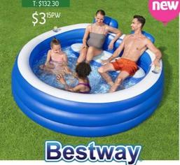 Bestway Splash Paradise Family Pool offers at $3.15 in Chrisco