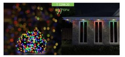 Festive Magic Led Lights Bundle offers at $7.1 in Chrisco