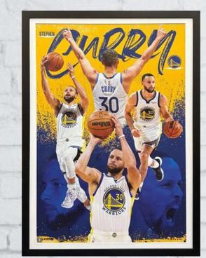 Steph Curry Gsw Licensed Framed Poster offers at $6.95 in Chrisco