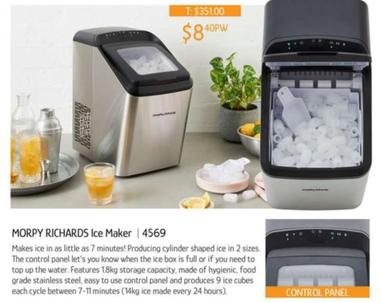 Morpy Richards Ice Maker offers at $8.4 in Chrisco