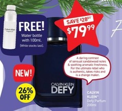 Defy Parfum 200ml offers at $79.99 in Chemist King