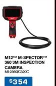 M12 M-spector 360 3m Inspection Camera offers at $354 in Burson Auto Parts