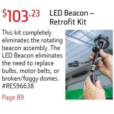 Led Beacon- Retrofit Kit offers at $103.23 in John Deere
