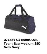 Teamgoal Team Bag Medium offers at $50 in Puma