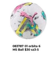 Puma Orbita 6 Ms Ball Sz3-5 offers at $30 in Puma