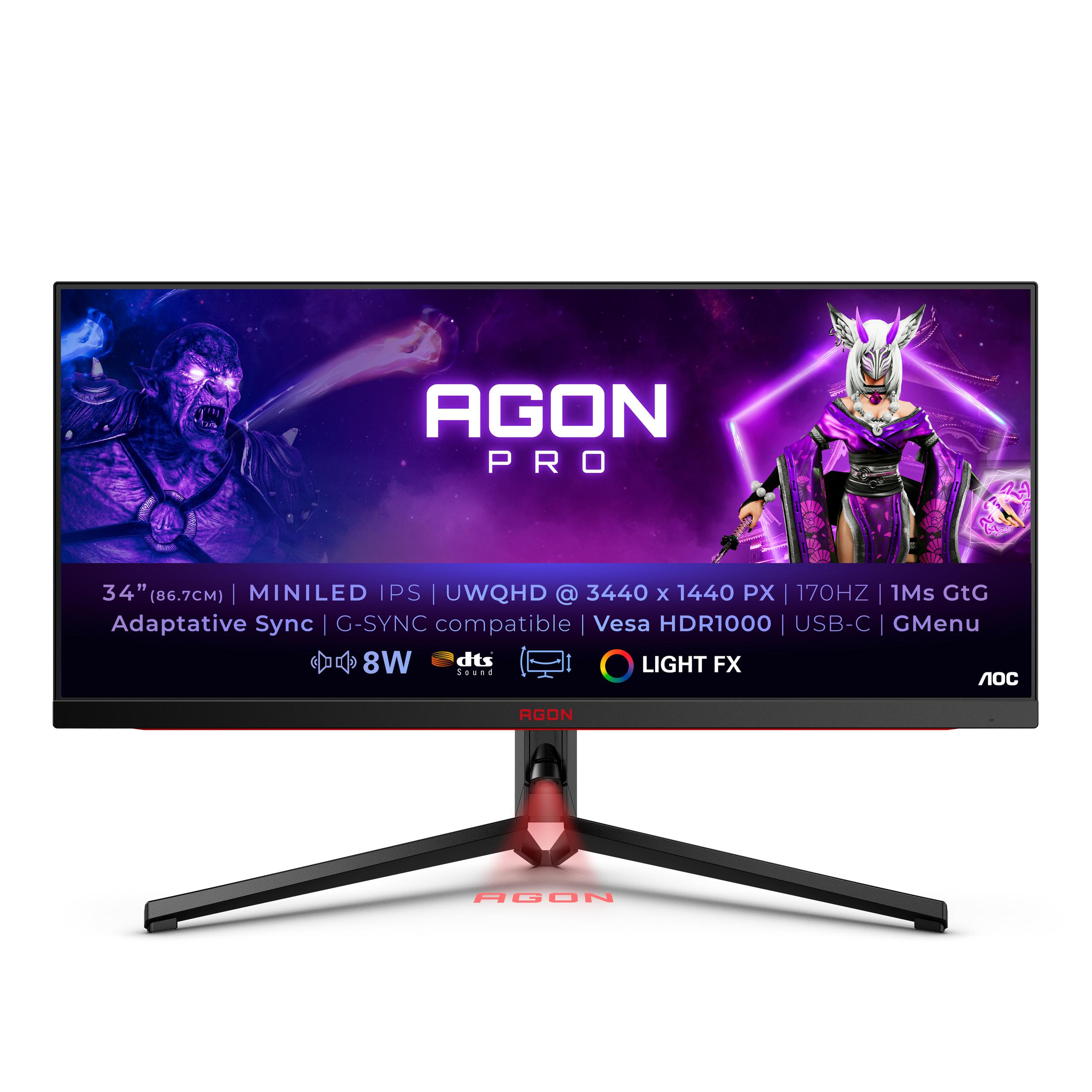 Agon Pro 34" 3k Mini-led Gaming Monitor offers at $2179 in Leader Computers