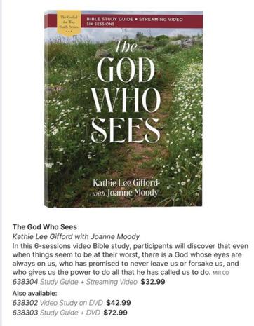 The God Who Sees offers at $32.99 in Koorong
