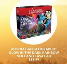 Australian Geographic Clow The Rainbow Volcano Lava Lab offers at $59.99 in Australian Geographic