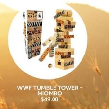 Wwf Tumble Tower - Miombo offers at $49 in Australian Geographic