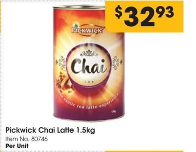Pickwick - Chai Latte 1.5kg offers at $32.93 in Campbells