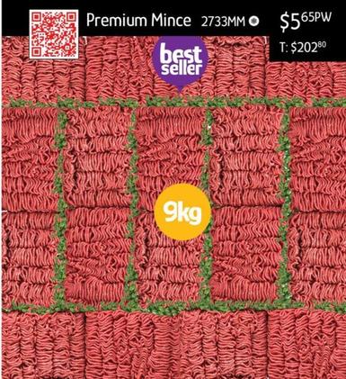 Premium Mince offers at $5.65 in Chrisco