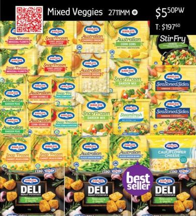 Mixed Veggies offers at $5.5 in Chrisco