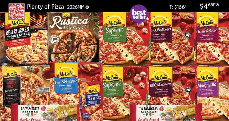Mccain - Plenty Of Pizza offers at $4.65 in Chrisco