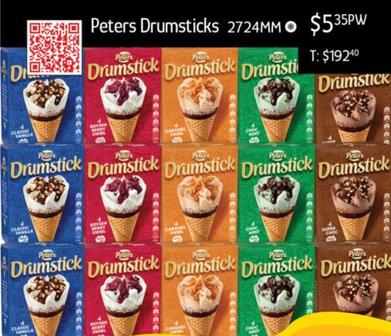 Peters - Drumstick offers at $5.35 in Chrisco