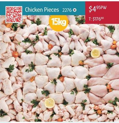 Chicken Pieces offers at $4.95 in Chrisco