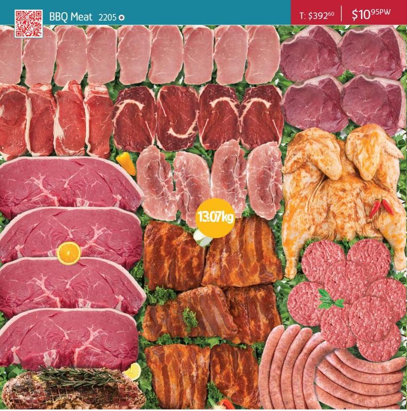 Bbq Meat offers at $10.95 in Chrisco