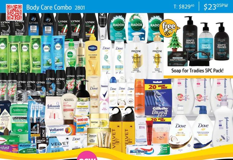 Body Care Combo offers at $23.05 in Chrisco