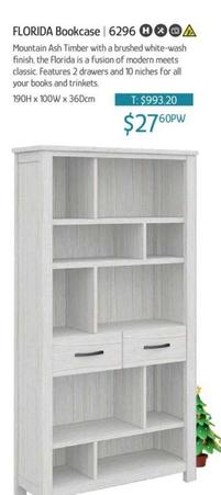 Florida Bookcase offers at $27.6 in Chrisco