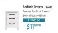 Bedside Drawer offers at $11.2 in Chrisco