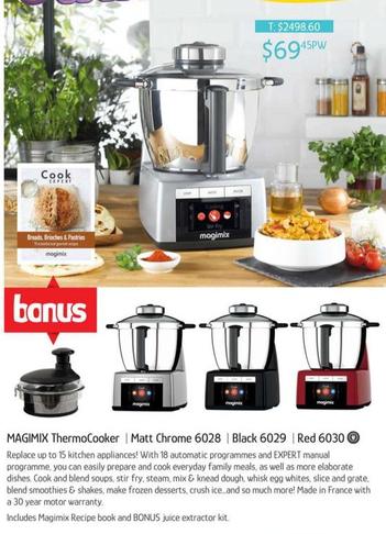 Magimix Thermocooker offers at $69.45 in Chrisco