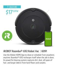 IRobot - Roomba 692 Robot Vac offers at $17.55 in Chrisco