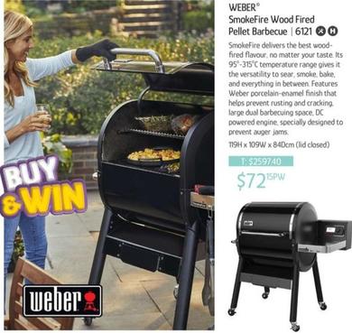 Weber - Finish offers at $72.15 in Chrisco