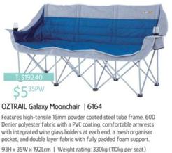 OZTRAIL Galaxy Moonchair offers at $5.35 in Chrisco