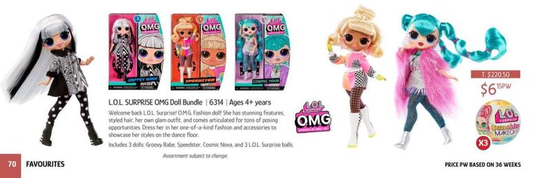 L.o.l. Surprise! -Omg Doll Bundle offers at $6.15 in Chrisco