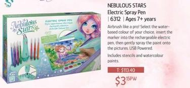 Nebulous Stars - Electric Spray Pen offers at $3.15 in Chrisco
