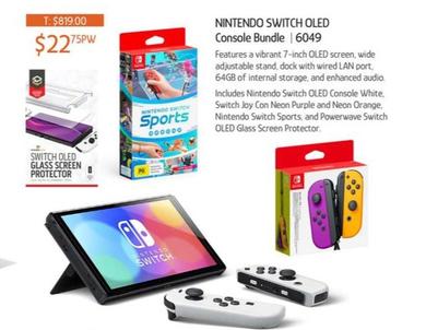 Nintendo - Switch Oled Console Bundle  offers at $22.75 in Chrisco