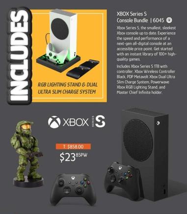 Xbox -  Series S Console Bundle offers at $23.85 in Chrisco