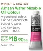 Winsor & Newton - Artisan Water Mixable Oil Colour offers at $18.9 in Eckersley's Art & Craft