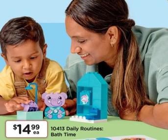 Lego - 10413 Daily Routines: Bath Time offers at $14.99 in Toyworld