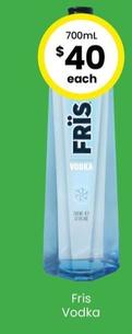 Fris  - Vodka offers at $40 in The Bottle-O