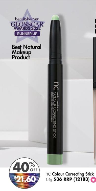Colour Correcting Stick 1.4g offers at $21.6 in Nutrimetics