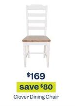 Clover Dining Chair offers at $169 in Early Settler