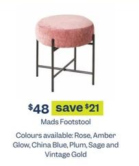 Mads Footstool offers at $48 in Early Settler
