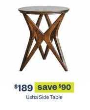 Usha Side Table offers at $189 in Early Settler