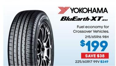 Yokohama - BluEarth-XT AE61 215/65R16 98H offers at $199 in Tyres & More