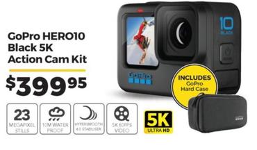Gopro - Hero10 Black 5k Action Cam Kit offers at $399.95 in Ted's Cameras