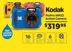 Kodak - Pixpro Wpz2 Action Camera offers at $319.95 in Ted's Cameras