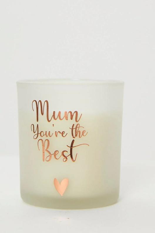 White Mothers Day Candle In A Box offers at $15.99 in Ally Fashion