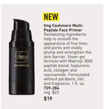 Fmg - Cashmere Multi - Peptide Face Primer  offers at $19 in Avon