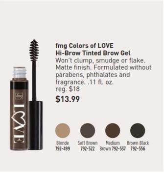 Makeup offers at $13.99 in Avon