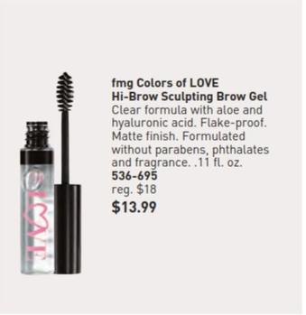 Makeup offers at $13.99 in Avon