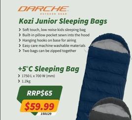 Darche - +5°C Sleeping Bag offers at $59.99 in Tentworld