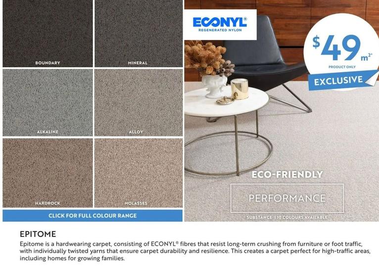 Epitome - Carpet Range offers at $49 in Carpet Court