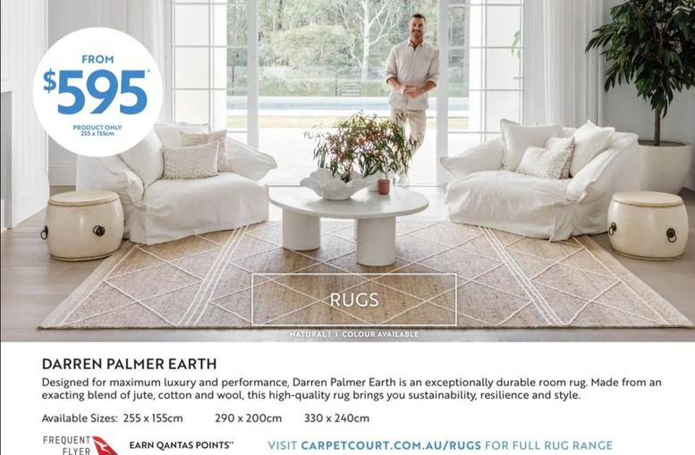Home Decor offers at $595 in Carpet Court