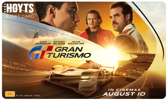 Gran Turismo E-Gift Card offers at $30 in Hoyts