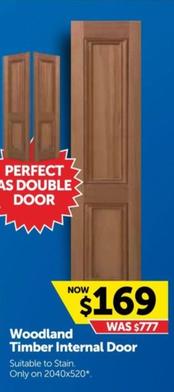 Woodland - Timber Internal Door offers at $169 in Doors Plus